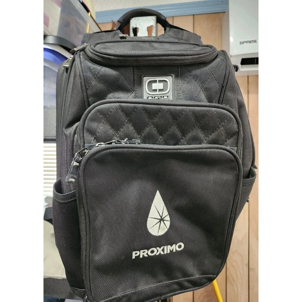 Ogio Proximo Laptop Backpack Audio Compatible Breathable Air Flow System Black